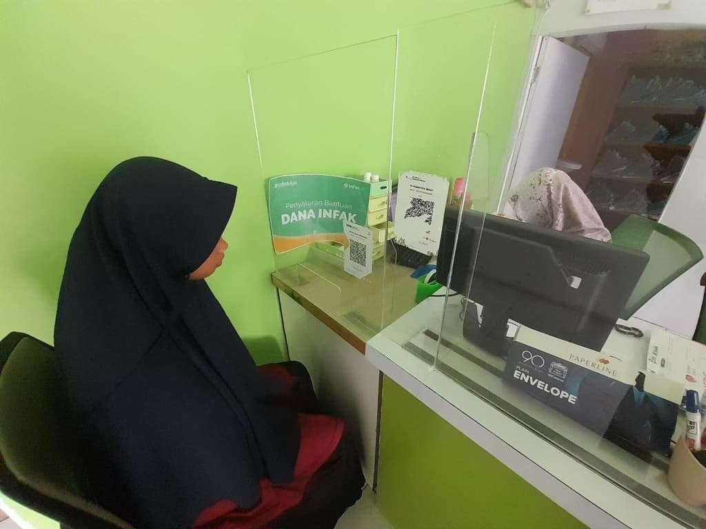 MIFTAHUL HUSNA MENDAPATKAN LAYANAN KESEHATAN