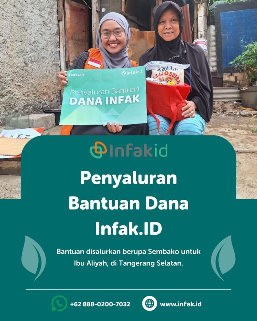 Sembako Untuk Ibu Aliyah