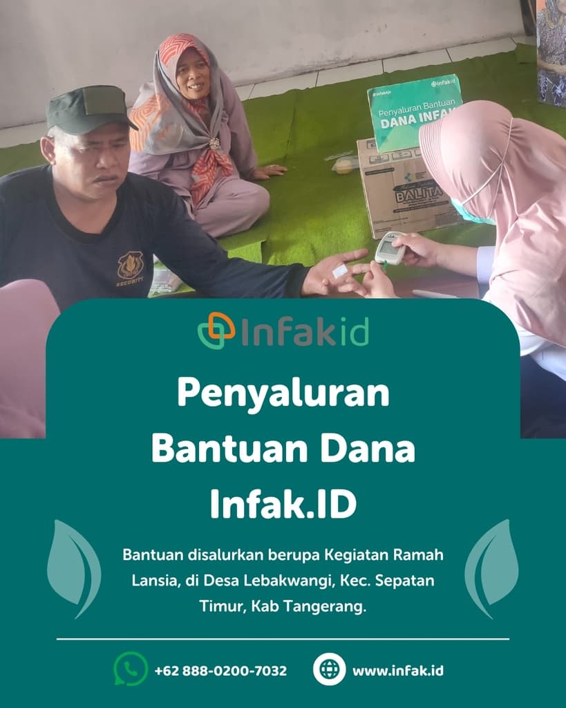 Kegiatan Ramah Lansia di Desa Lebakwangi